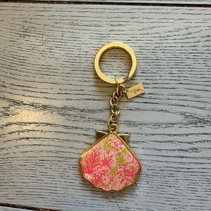 Lily Pulitzer Shell Key Chain